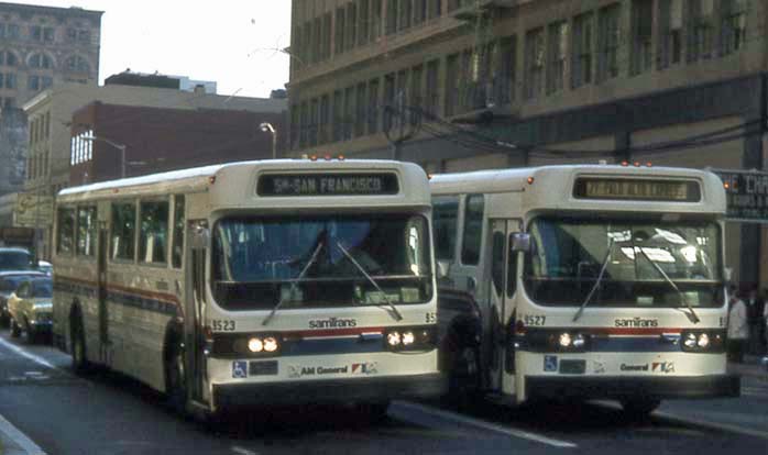 Samtrans AMG Metroplitan 9523 & 9527